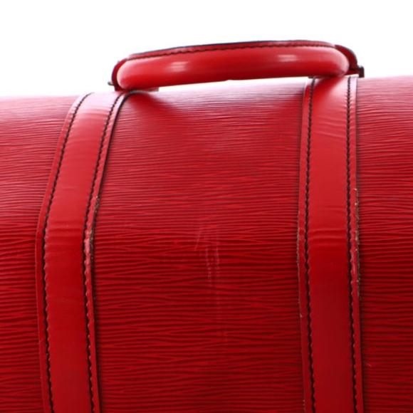 Louis Vuitton Keep All Red Epi 50 - Picture 5 of 12